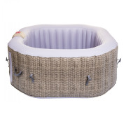 Felfújható mobil pezsgőfürdő Luxury 125 Rattan